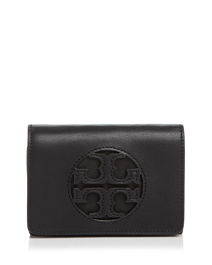 Tory Burch Miller Medium Leather Flap Wallet Bloomingdale s