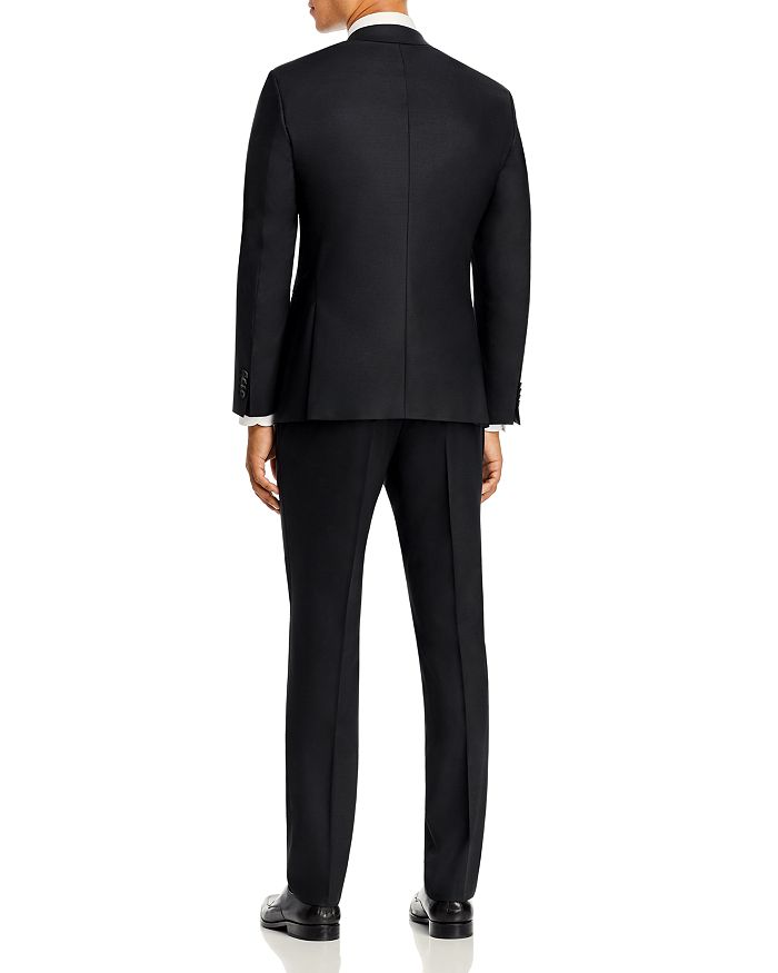 Shop Hugo Boss Huge/genius Slim Fit Wool Suit In Black
