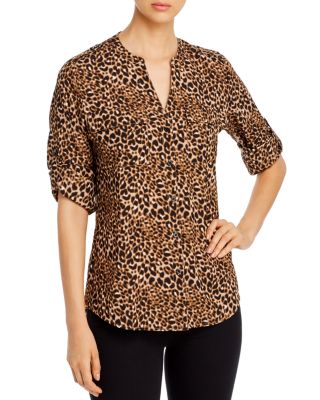 calvin klein animal print top