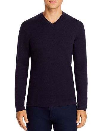 Theory Detroe Milos V-Neck Sweater | Bloomingdale's