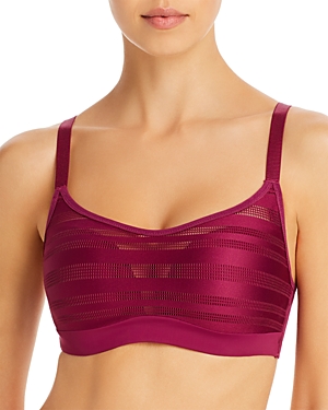 Le Mystere Active Balance Convertible Sports Bra In Magenta Glow