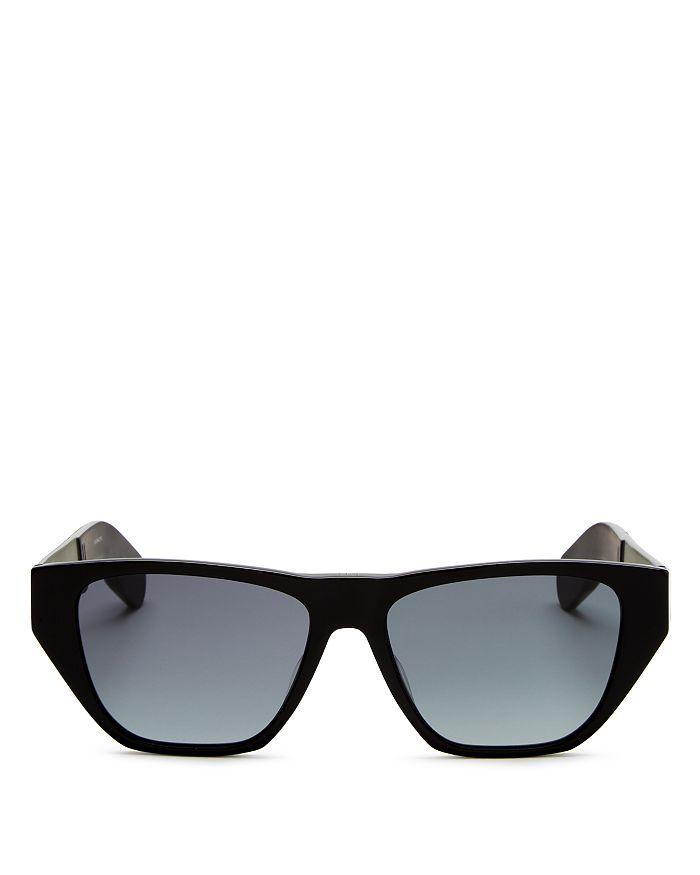 Dior Women's Insideout2 Geometric Flat Top Sunglasses, 54mm In Black Khaki/gray Gradient