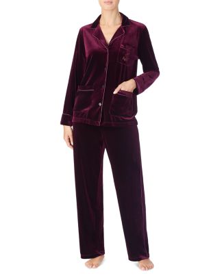 Ralph Lauren Velvet Pajama Set