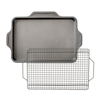 All-Clad Pro-Release Bakeware Half Sheet Pan with Cooling & Baking Rack | Bloomingdale's