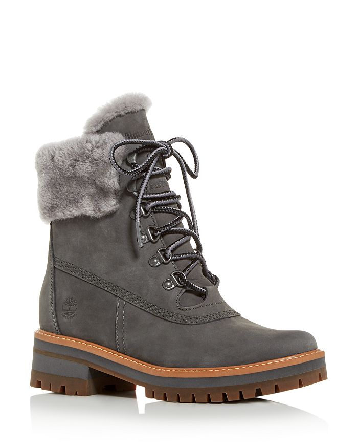 Timberland Women's Courmayeur Valley Shearling Waterproof Cold-Weather ...