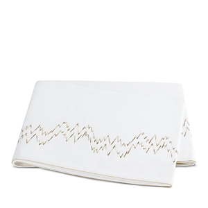 Matouk Aries Flat Sheet, King In Champagne