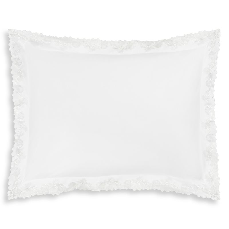 Matouk Virginia Standard Sham In White