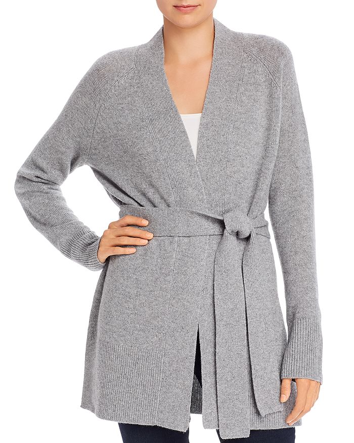 Theory Malinka Belted Cashmere Cardigan - 100% Exclusive In Husky