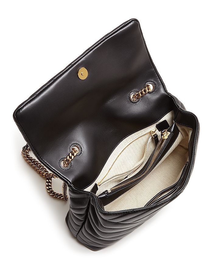 RTV Kira Chevron Leather Shoulder Bag