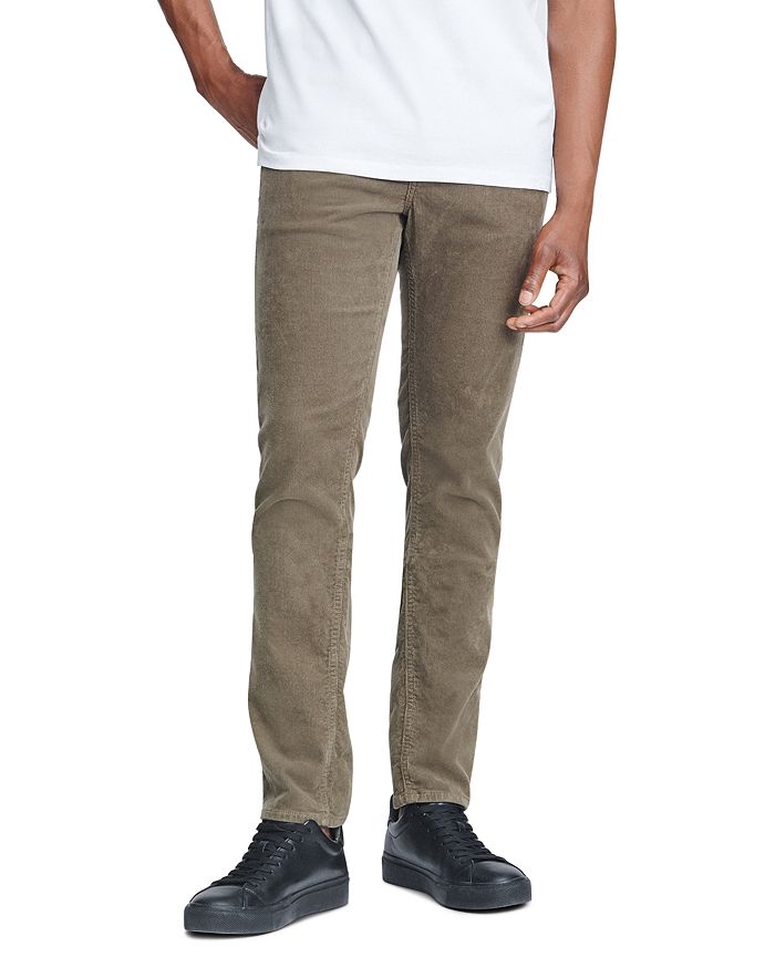 slim fit corduroy pants