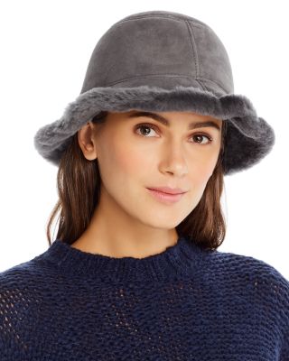 ugg shearling bucket hat