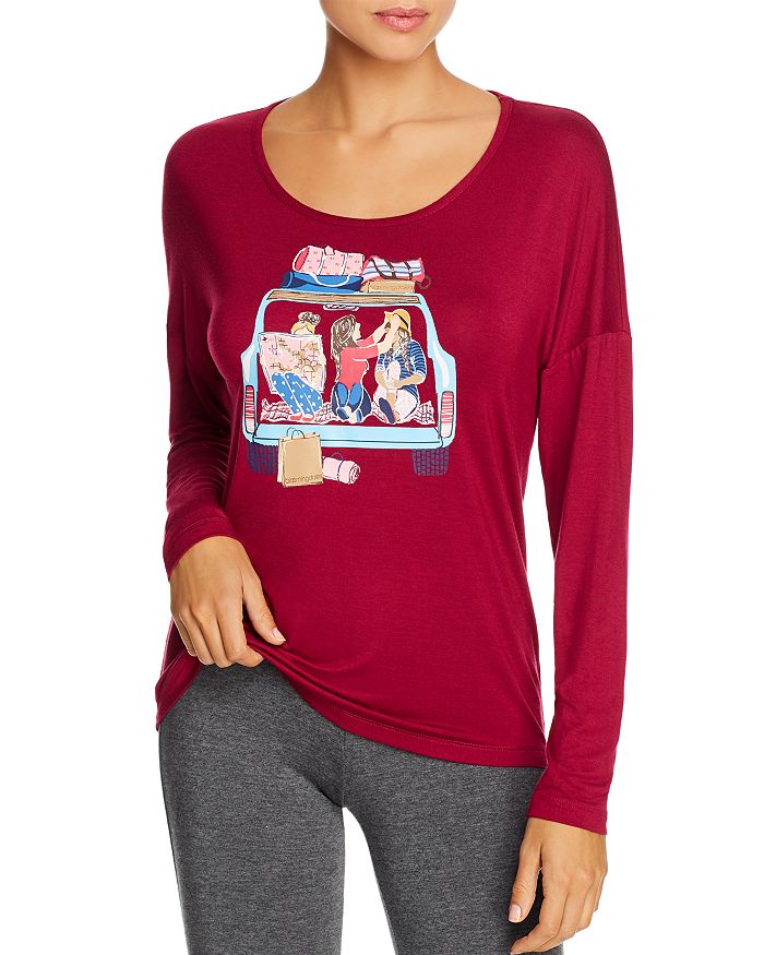 Jane Bleecker New York Road Trip Long Sleeve Top 100