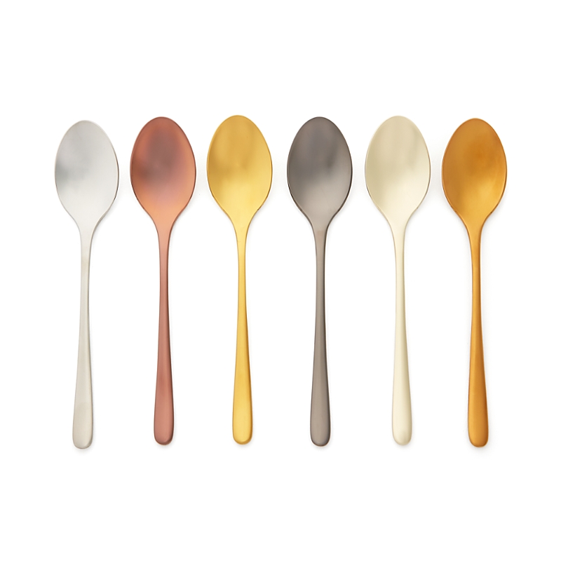 Sambonet Mix & Play 6-piece Coffee Spoons Set In Misc.