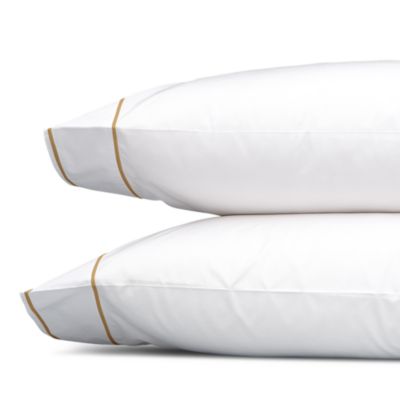 Matouk Ansonia Percale Standard Pillowcase, Pair