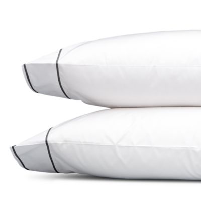 Matouk Ansonia Percale Standard Pillowcase, Pair