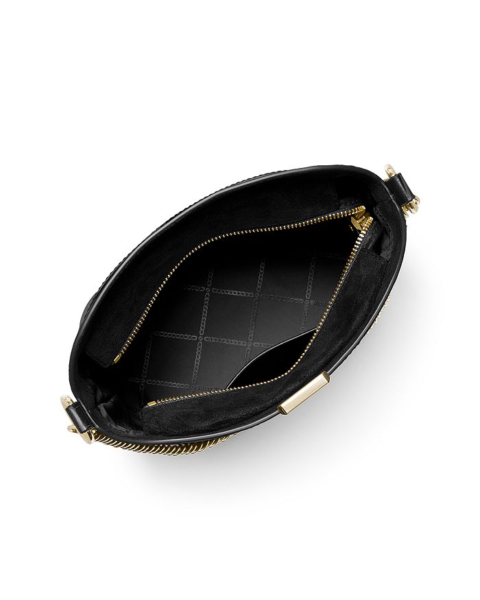 Michael Michael Kors Extra-small Bea Croc-embossed Leather Bucket Bag In Black | ModeSens