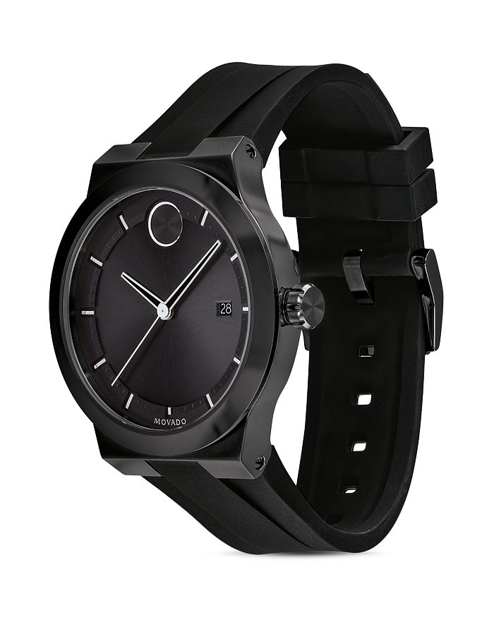 Shop Movado Bold Watch, 42.3mm In Black