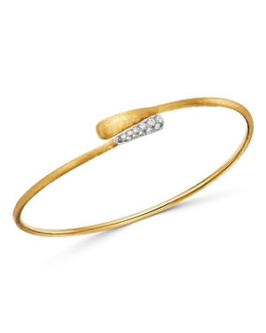 Marco Bicego 18K Yellow Gold Lucia Diamond Bangle Bracelet