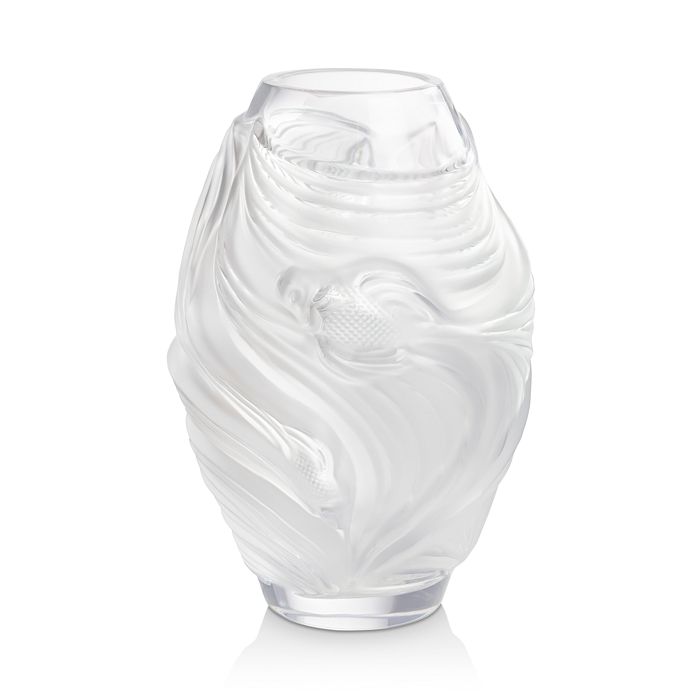 Poissons Combattants Clear Vase, Small