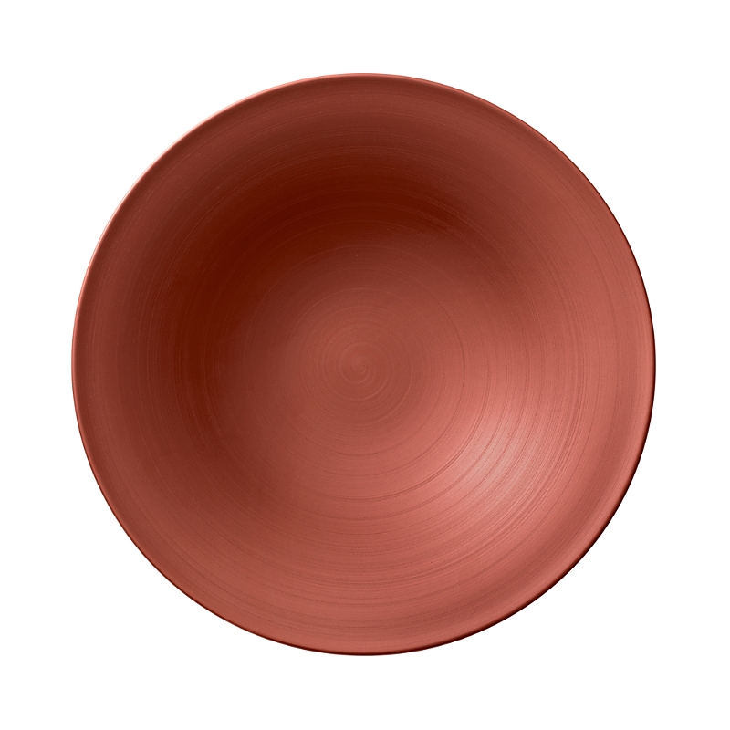 Villeroy & Boch Manufacture Glow Coupe Deep Plate In Copper
