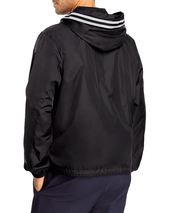 MONCLER ABBE REFLECTIVE HOODED JACKET