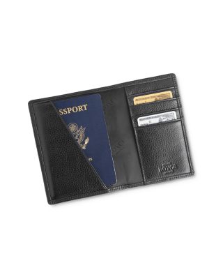 Leather RFID Blocking Passport Case