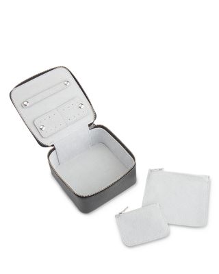 Leather Travel Jewelry Case