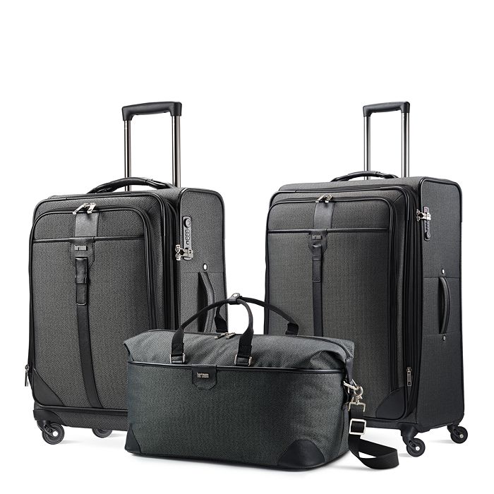 Hartmann Herringbone Luxe Softside Luggage Collection | Bloomingdale's