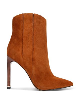 high heel western booties