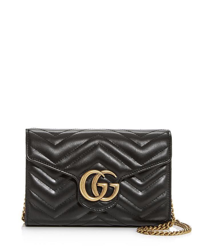 CHANEL, Bags, Authentic Chanel Cc Matelasse Chain Shoulder Pouch Lambskin  Leather Black