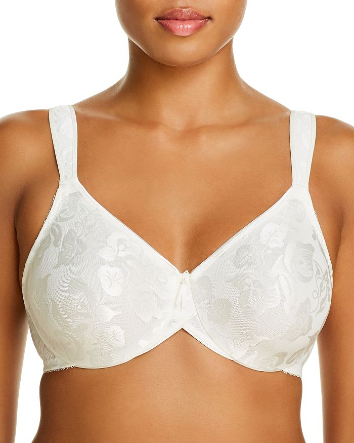 Wacoal Awareness Full Figure Seamless Underwire Bra 85567, Up To I Cup In  Ivory
