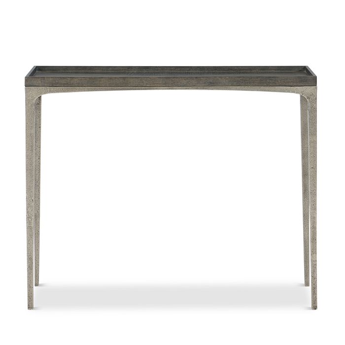 Bloomingdale's Linea Sofa Table In Cerused Charcoal Finish