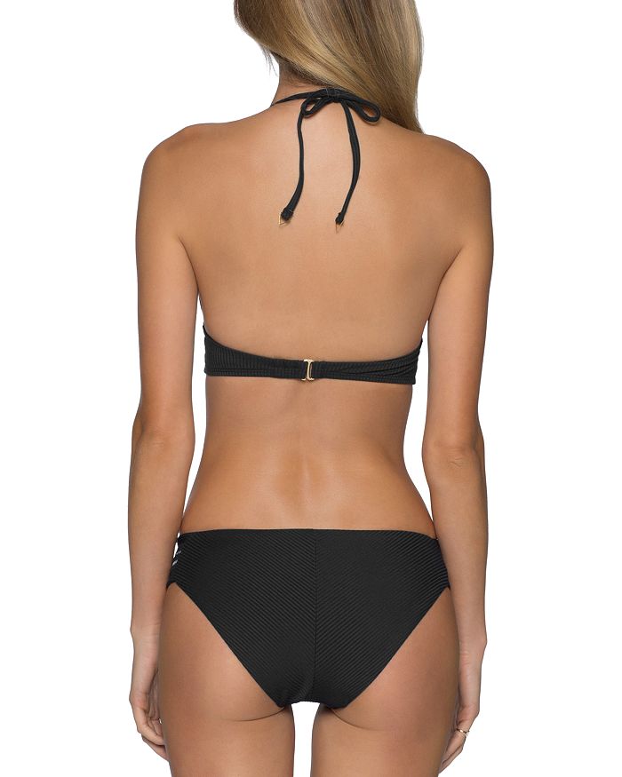 Shop Isabella Rose Queensland Maui Bikini Bottom In Black