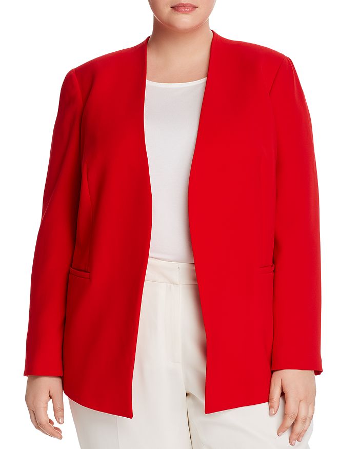 Lafayette 148 Miranda Jacket In Redcurrant