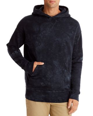 french terry hooded sweatshirt