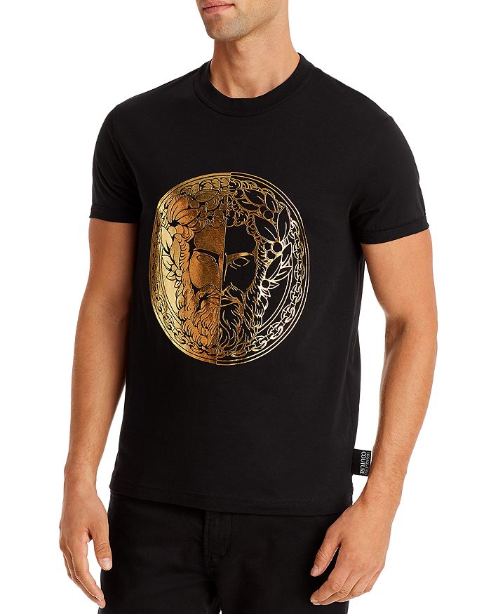 Versace Jeans Couture Adriano Graphic Foil Tee | Bloomingdale's
