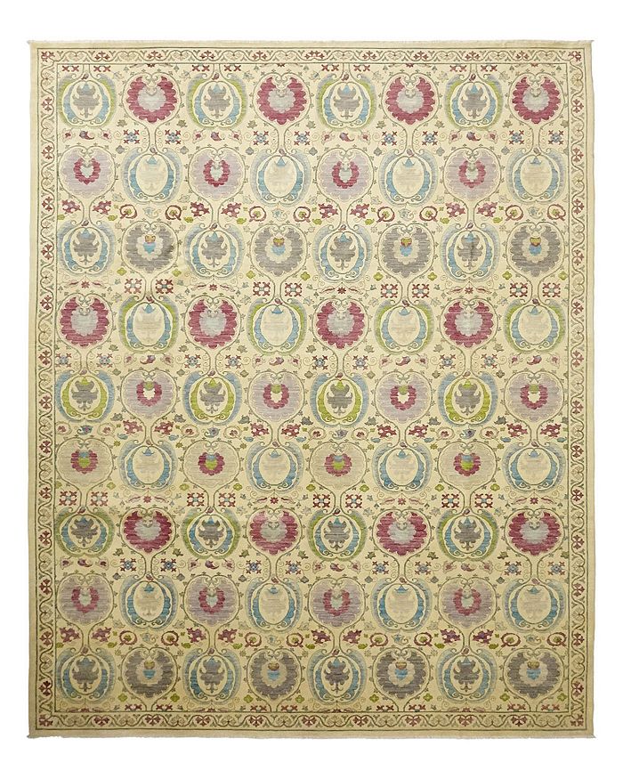 Bloomingdale's Lyon Suzani 188948 Area Rug, 10'1 X 14'2 In Parchment