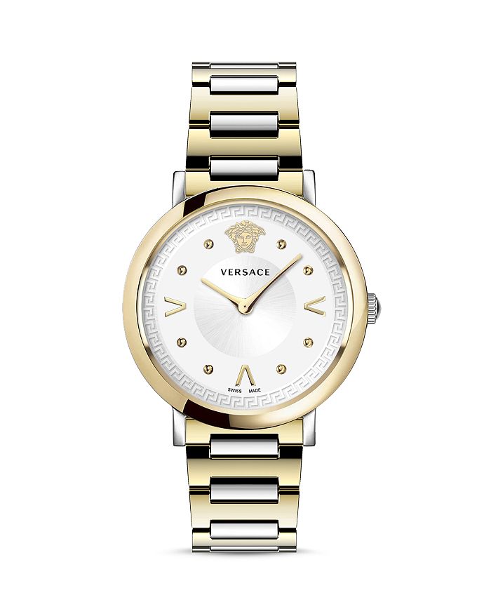 Versace Pop Chic Lady Watch, 36mm In White/gold