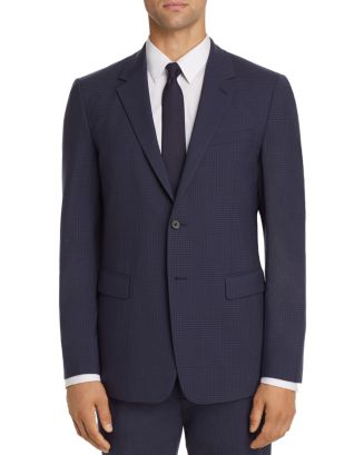 Theory Chambers Tonal Check Slim Fit Suit Jacket | Bloomingdale's