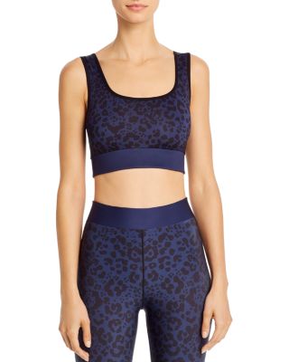 scoop neck sports bra