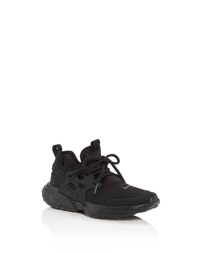 Nike Unisex Rt Presto Low Top Sneakers - Toddler, Little Kid In Black/black
