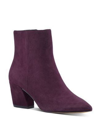 Botkier Women s Sasha Almond Toe Suede Mid Heel Booties