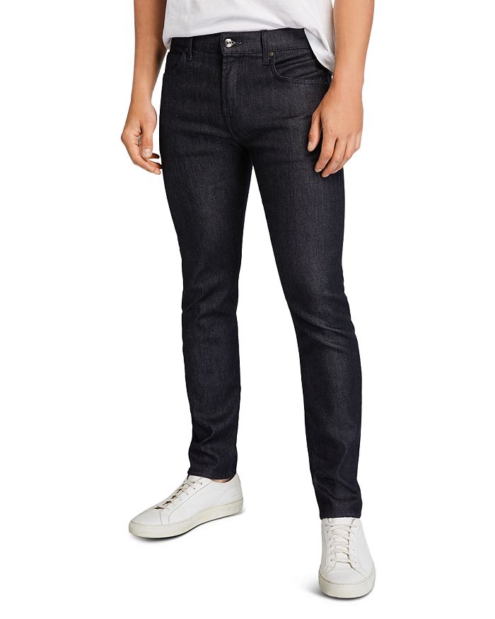 7 FOR ALL MANKIND ADRIEN SLIM FIT JEANS IN RAW BLUE,EM0165301P