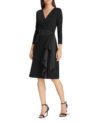Ralph Lauren - Faux-Wrap Jersey Dress