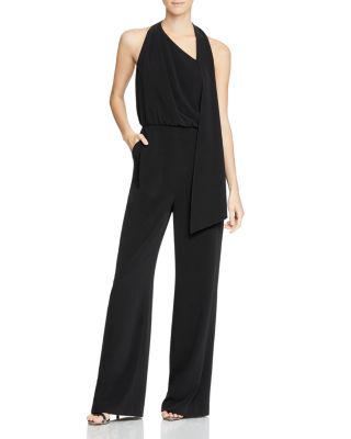 women's halter neck jumpsuit