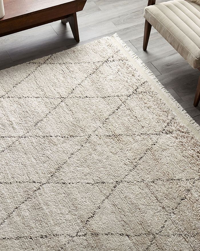 Shop Timeless Rug Designs Amira S1121 Area Rug, 8' X 10' In Linen