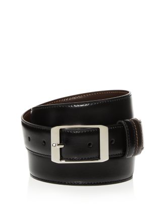 Montblanc Men's Leather Belt | Bloomingdale's