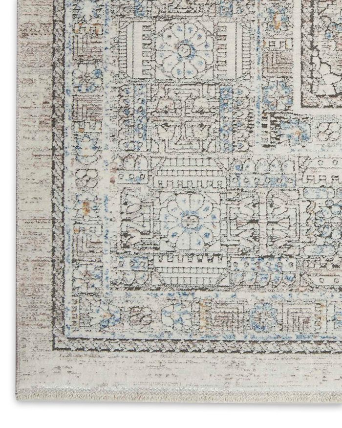 Nourison Starry Nights Stn02 Area Rug, 8' X 10' In Cream Gray