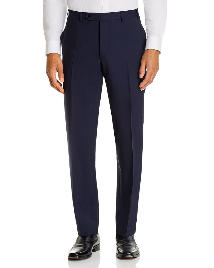 CANALI SIENA TROPICAL WEAVE CLASSIC FIT DRESS PANTS,AT00552301730121