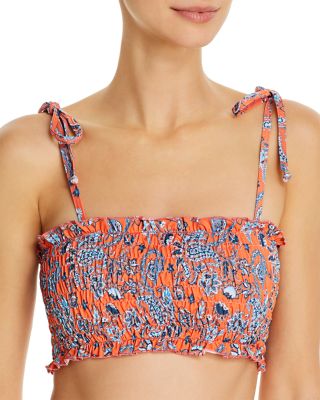 Verdelimon - Missouri Floral-Print Bikini Top